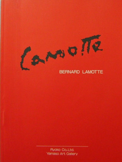 Item #18457 Bernard Lamotte. Bernard Art - Lamotte.