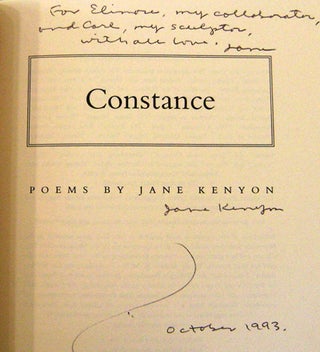 Constance (Inscribed Copy)