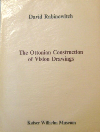 Item #18665 David Rabinowitch - The Ottonion Construction of Vision Drawings. David Art -...