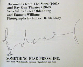 Claes Oldenburg's Store Days (Signed); Documents from The Store (1961) and Ray Gun Theater (1962)
