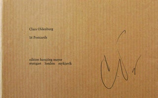 Claes Oldenburg - 16 Postcards (Signed)