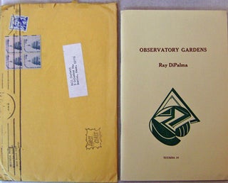 Item #18978 Observatory Gardens. Ray DiPalma