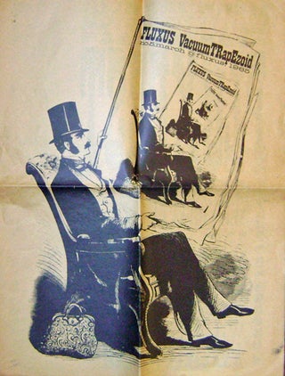 Item #19162 Fluxus Vacuum TRapEzoid No. 5. George Fluxus Newspaper - Maciunas