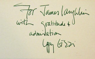 Letters To Pauline (Inscribed to James Laughlin)