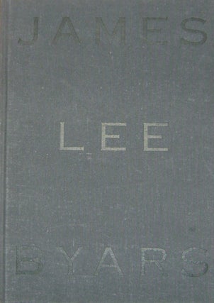 Item #19536 James Lee Byars. Art, James Lee ars