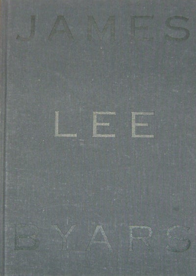 Item #19536 James Lee Byars. James Lee Art - Byars.