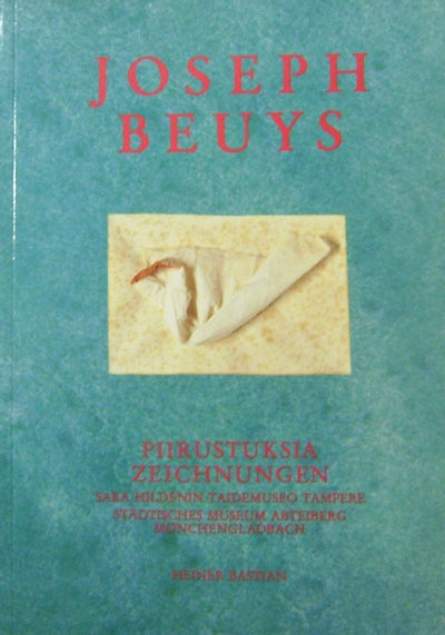 Item #19687 Joseph Beuys Piirustuksia Zeichnungen. Heiner Art - Bastian, Joseph Beuys.