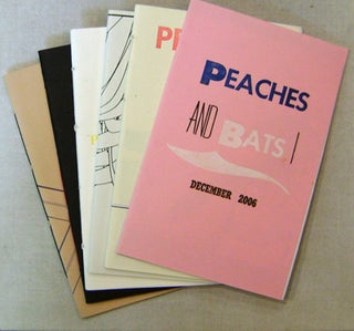 Item #19700 Peaches and Bats #1-5, and 8 (Six Volumes). Sam Lohmann, Dan Beachy-Quick Lauren...