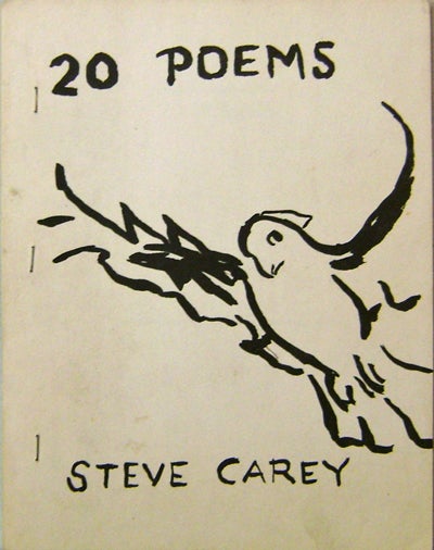 Item #20061 20 Poems (Inscribed by Carey and Signed by Notley). Cover, Alice Notley.