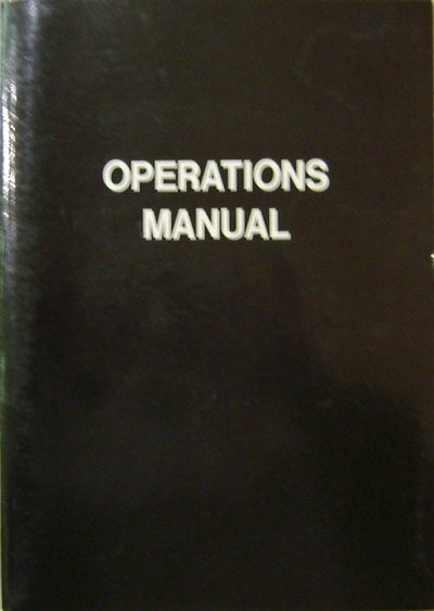 Item #20148 Operations Manual. Byron Black Japanese Mail Art - Shozo Shimamoto, Chizuko Miyata, Kiyofumi Domoto.