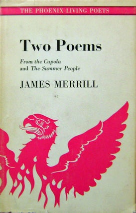 Item #20228 Two Poems; From The Cupola and The Summer People. James Merrill
