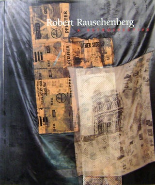 Item #20252 Robert Rauschenberg - A Retrospective. Walter Art - Hopps, Susan Davidson, Robert...