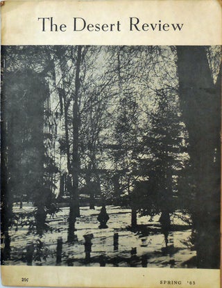 Item #20582 The Desert Review Spring 1965. Lucile Adler