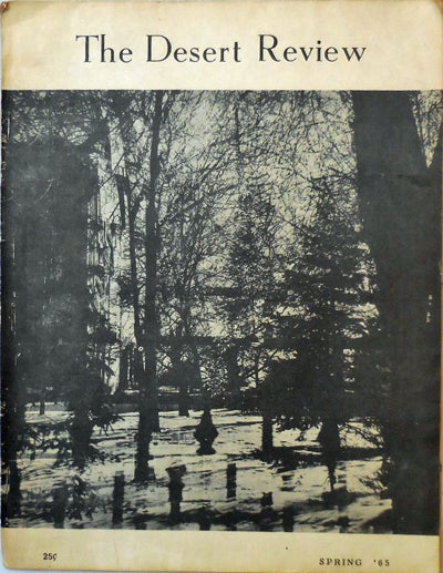Item #20582 The Desert Review Spring 1965. Lucile Adler.