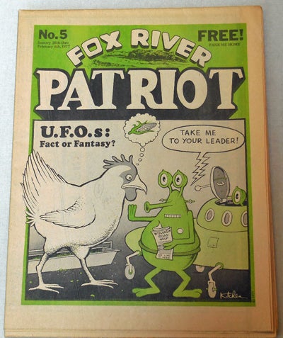 Item #20698 Fox River Patriot No. 5. Michael Alternative Newspaper - Jacobi, Denis Kitchen, Art.