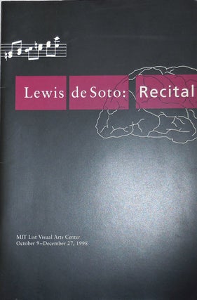 Item #20707 Lewis de Soto: Recital. Lewis Art - de Soto