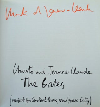 The Gates (project for Central Park, New York City) Signed Copy