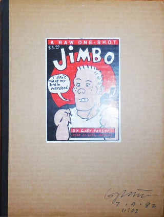 Item #20747 Jimbo: A RAW One-Shot (Signed). Gary Underground Comix - Panter