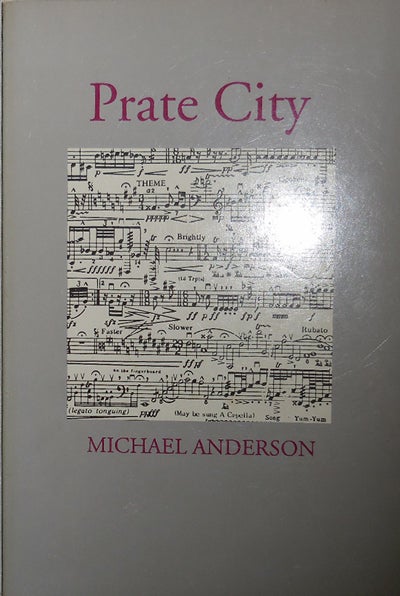 Item #20887 Prate City (with 1 Page Handwritten Note). Michael Anderson.