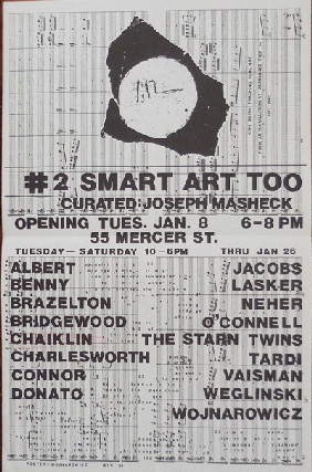 Item #20961 #2 Smart Art Too (Art Poster designed by David Wojnarowicz). Joseph Art Poster -...