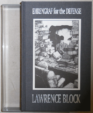 Item #21173 Ehrengraf for the Defense (Signed). Lawrence Block
