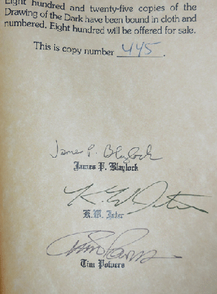 The Drawing of the Dark (Signed Limited Edition)