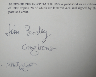 Blues of the Egyptian Kings (Signed by Both and with One Page T. L. S. from Coolidge)