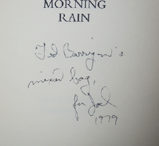In The Early Morning Rain (Inscribed)