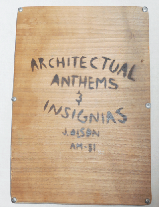Item #22253 Architectual Anthems & Insignias. John American Tapes - Olson