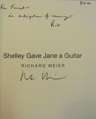 Shelley Gave Jane A Guitar (Inscribed)