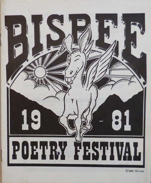 Item #22701 Bisbee Poetry Festival Program Guide. Ted Berrigan, Jackson Alice Notley / Mac Low, Helen Amiri Baraka / Adam, William Everson.
