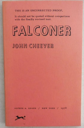 Item #23032 Falconer (Uncorrected Proof). John Cheever