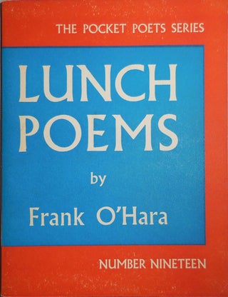 Item #23162 Lunch Poems. Frank O'Hara