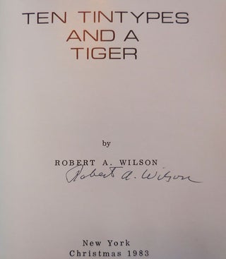 Ten Tintypes And A Tiger (Signed)