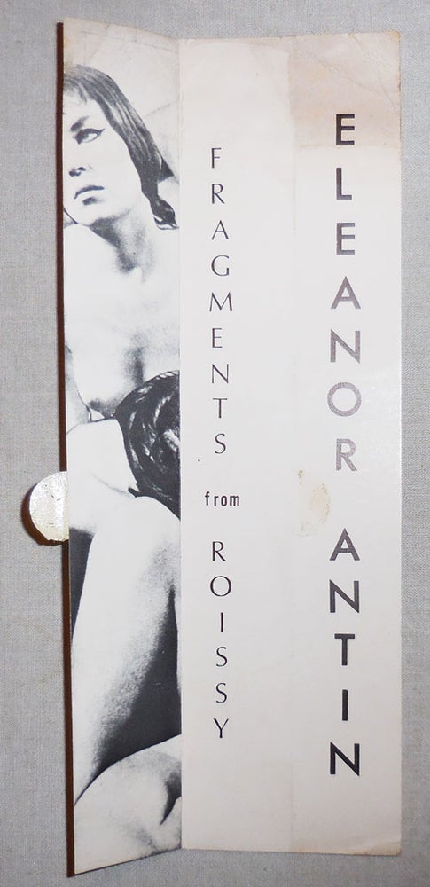 Item #23183 Gallery Announcement Card Molly Barnes Gallery 1968 - 1969 Fragments From Roissy. Eleanor Art Ephemera - Antin.