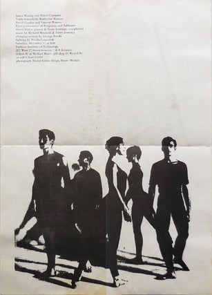 Item #23187 Announcement Poster for a 1960 Performance of the James Waring Dance Company and...