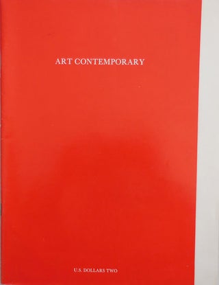 Item #23258 La Mamelle Magazine: Art Contemporary Volume 2 Number 2/3. Chris Burden Ron...