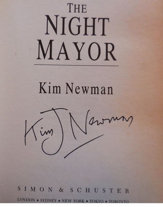 The Night Mayor (Signed)