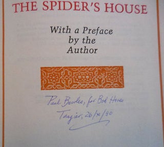 The Spider's House (Inscribed)