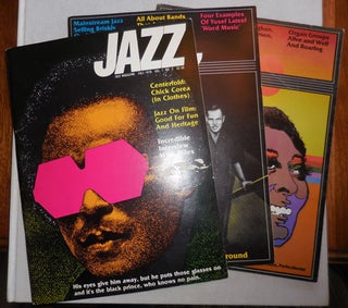 Item #23294 Jazz Magazine Volume 1, Number 2 and 4 plus Volume 3 Number 1 (Three Issues). Tom...