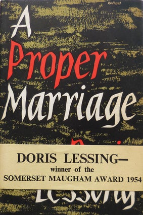 Item #23317 A Proper Marriage (Signed). Doris Lessing