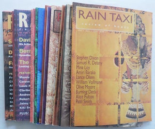 Item #23540 Rain Taxi Review of Books (17 Issues). Carolyn Kuebler, Randall, Heath, Eric Lorberer