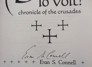 Deus lo Volt! Chronicle of the Crusades (Signed Uncorrected Bound Galley)