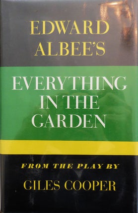 Item #23566 Edward Albee's Everything In The Garden From The Play by Giles Cooper (Signed by...