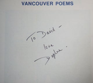 Vancouver Poems (Inscribed)