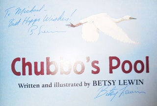 Chubbo's Pool (Signed and Inscribed)