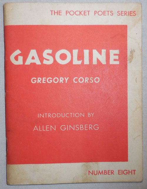 Item #23806 Gasoline. Gregory Beats - Corso, Allen Ginsberg.