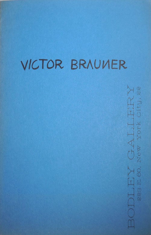 Item #23847 Victor Brauner Paintings Encaustics Drawings 1932 - 1959. Victor Surrealism - Brauner.