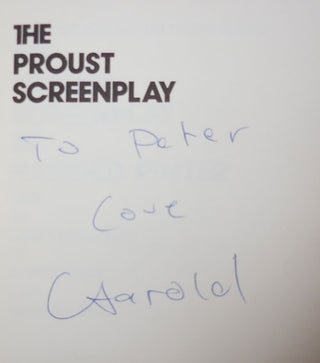 The Proust Screenplay (Inscribed)