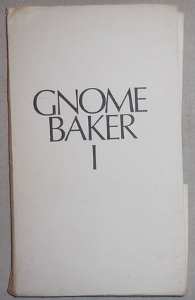 Item #24144 Gnome Baker I (Inscribed by Davidson). Michael Davidson / Rita Myers / Michael Palmer